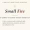 Small Fire